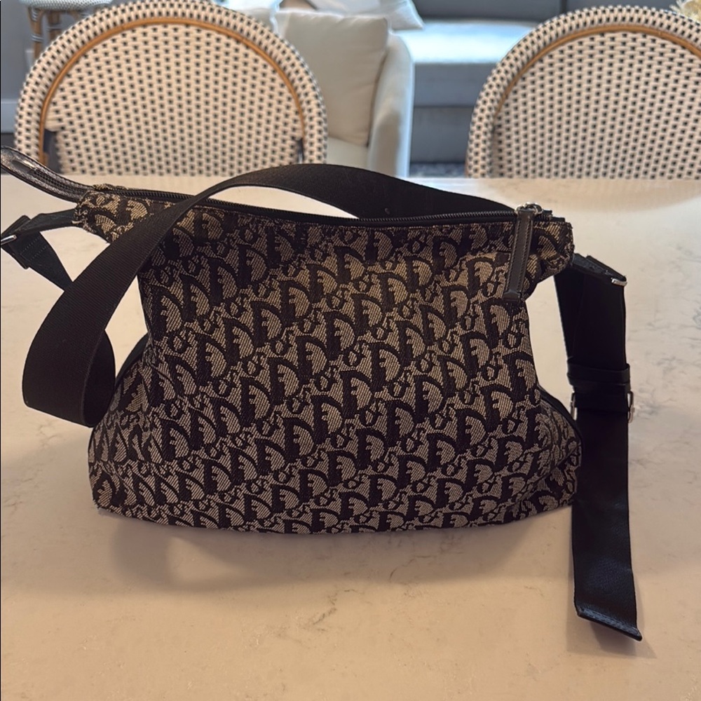 ONE DAY SALE!! 💯 Authentic Christian Dior Crossbody Canvas Bag